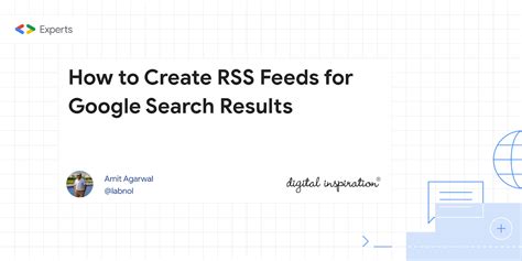 create rss feeds  google search results digital inspiration