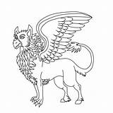 Hippogriff Coloring Harry Pages Potter Lineart Holiday Template Printable Getcolorings Rowena Ravenclaw sketch template