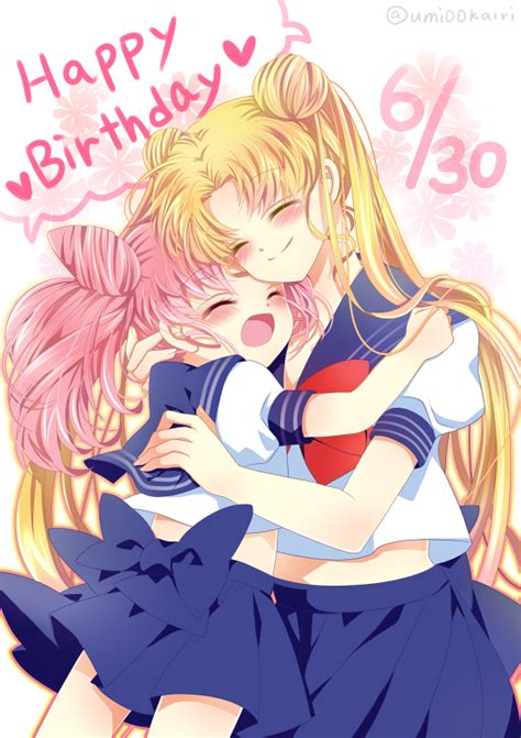Usagi And Chibiusa Hug Sailor Moon Sailor Moon Happy