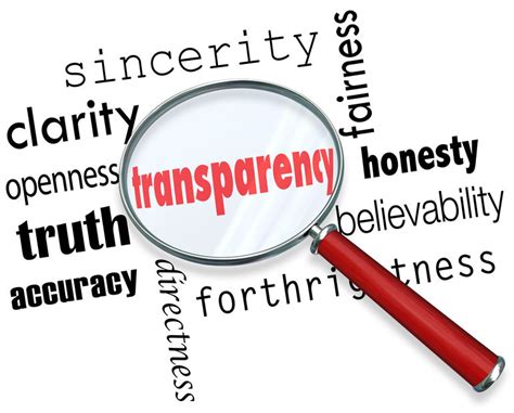 why marketing transparency and honesty are important trade press services