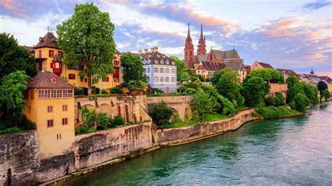 switzerland basel building  river hd travel wallpapers hd