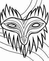 Gras Mardi Coloring Mask Pages Printable Kids Masks Template Drawings Sheets Carnival Adult Colouring Print Coloriage Templates Beautiful Clip Carnaval sketch template