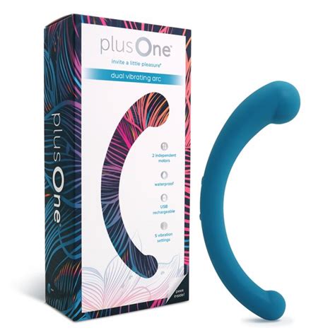 plusone dual vibrating arc massager