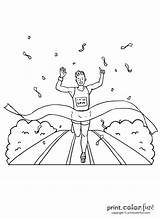 Crossing Runner Runners Printables sketch template