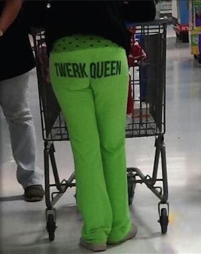 twerk queen of walmart lime green twerking stay classy people of