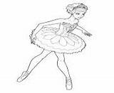 Coloriage Danseuse Ballerina Felicie Milliner sketch template