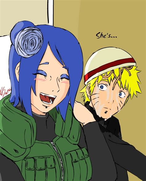 Naruto And Konan She S Laughing By Megadarkly On Deviantart