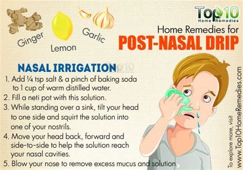 home remedies for post nasal drip post nasal drip remedy