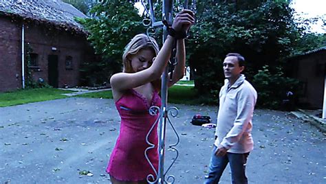 very pretty gals got restrained in bondage and played