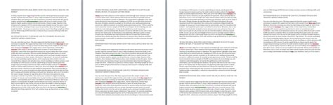long  words double spaced essay