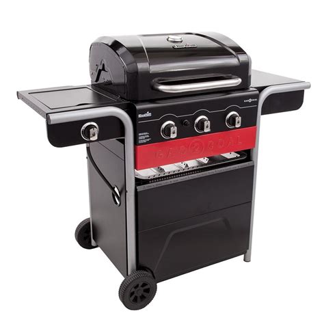 Hybrid Gas & Charcoal BBQ Grill | Gas2Coal 3 Burner | Char