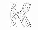 Letter Coloring Pages Printable Alphabet Letters Toddlers Colouring Preschool Sheets Choose Board sketch template