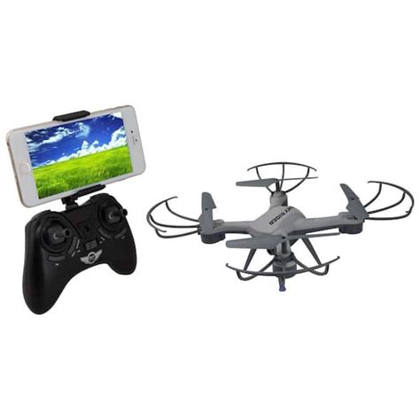 sky rider pro quadcopter drone  wi fi camera remote  phone holder drwmg  home depot