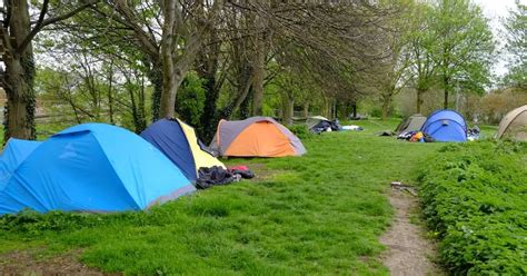normal bristols  tent city residents speak    face eviction