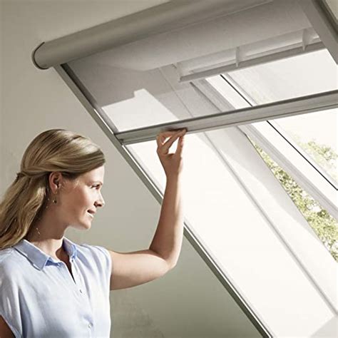 velux insectenhor voor dakraam hoogte  cm maakt ventilatie mogelijk doorzichtig
