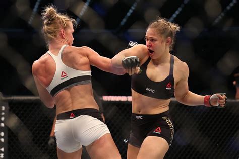 Ronda Rousey Vs Holly Holm Photos Ronda Rousey Suffers First Lost