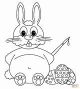 Easter Bunny Coloring Pages Rabbit Face Eggs Paint Cartoon Egg Color Drawing Peter Hunt Clipart Bugs Christmas sketch template