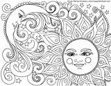 Moon Coloring Phases Pages Getcolorings Color sketch template
