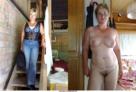 Wives Over 40 Dressed And Then Naked