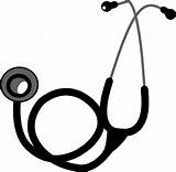 Stethoscopes sketch template