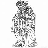 Krishna Coloring Radhe Yashoda Xcolorings 800px 117k sketch template