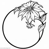 Christmas Flower Coloring Pages Ornament Jpeg Xcolorings 1024px 93k Resolution Info Type  Size Printable sketch template