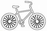 Bike Coloring Bmx Pages Bicycle Color Bikes Getdrawings sketch template