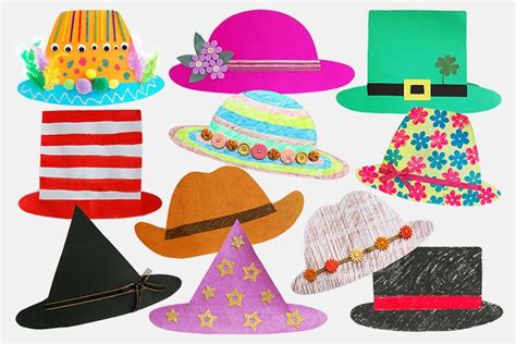 easy paper hats kids crafts fun craft ideas firstpalettecom