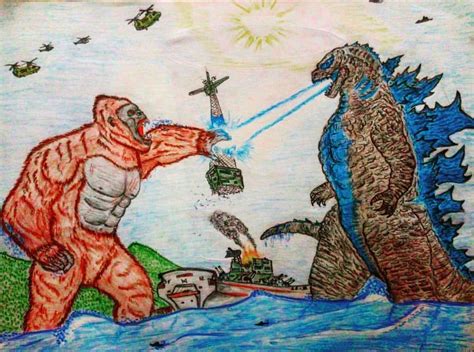 Godzilla Vs Kong The Two Most Mightest Monsters Of All Time Godzilla