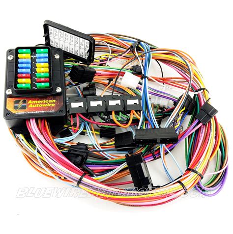 ford  truck  complete classic update series wire harness bluewire automotive