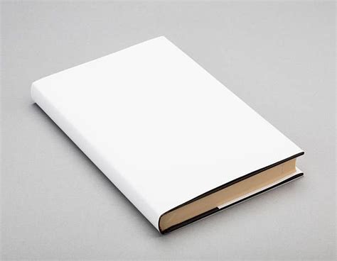blank book  white cover blank book book cover mockup graphic