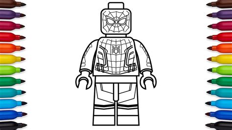 spider man lego coloring pages   cosjsma