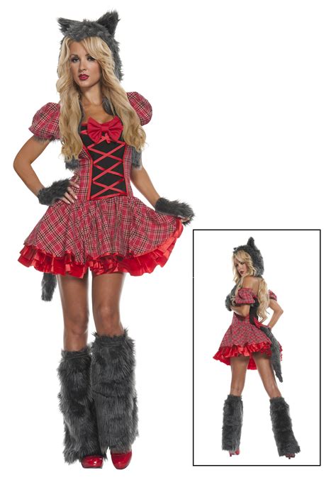 exclusive sexy red riding wolf costume halloween costume
