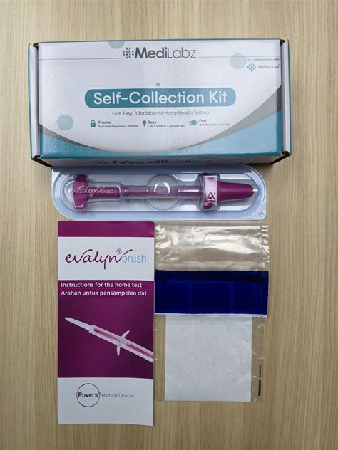 hpv  collection kit cervical swab medilabz