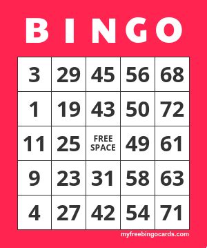bingo card template  cards design templates