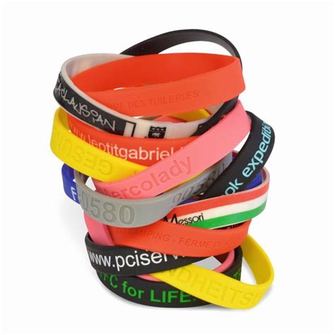 charity silicone wristbands fundraising