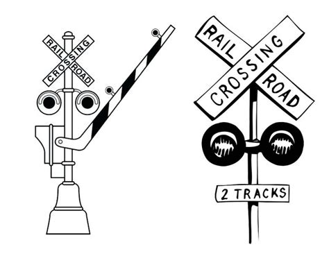 railroadcrossing trafficsigns crossing sign clip art traffic signs