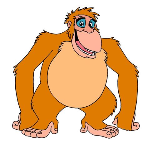 bing  freepngimgcom king louie jungle book orangutan sumatran orangutan