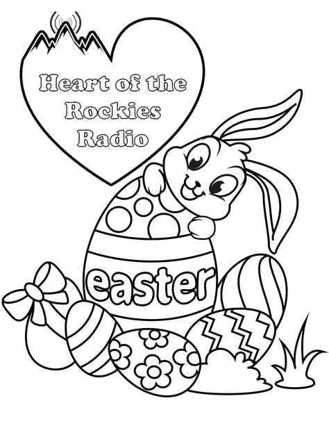 easter package coloring pages