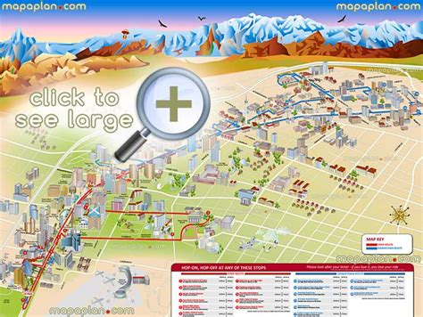 Las Vegas Maps Top Tourist Attractions Free Printable