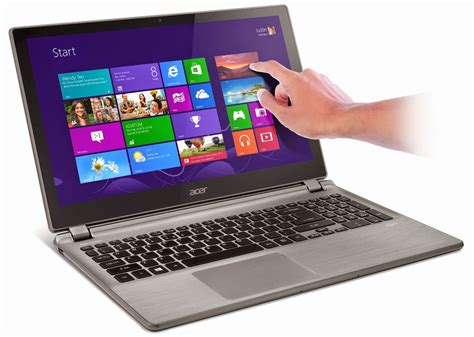 buy electronics home acer aspire  p  touchscreen laptop