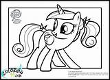Pony Coloring Little Princess Pages Cadence Wedding Color Cadance Cartoon Colouring Young Book Sheets Getcolorings Colors Princesses Printable Fun Print sketch template