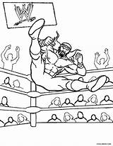 Coloring Pages Wrestling School High Orton Randy Getcolorings sketch template