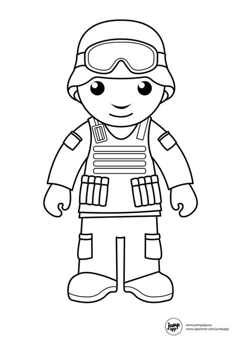 soldier coloring pages    print