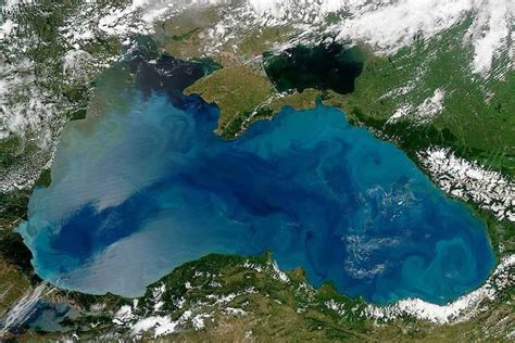 black sea changed  color earth chronicles news