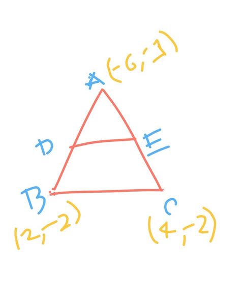 In ∆abc D And E Are The Midpoints Of The Sides Ab And Ac