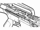 Drawing M16 Ar Getdrawings sketch template