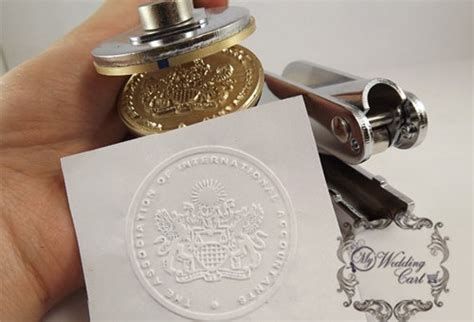 items similar  custom embosser stamp custom embosser seal