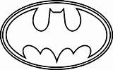 Batman Logo Coloring Outline Pages Symbol Printable Bat Signal Drawing Spiderman Sign Wecoloringpage Draw Superhero Color Step Print Man Drawings sketch template