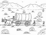 Pioneers Plains Coloring Great Pages Valleys Crossing Wyoming Then Robin Life sketch template